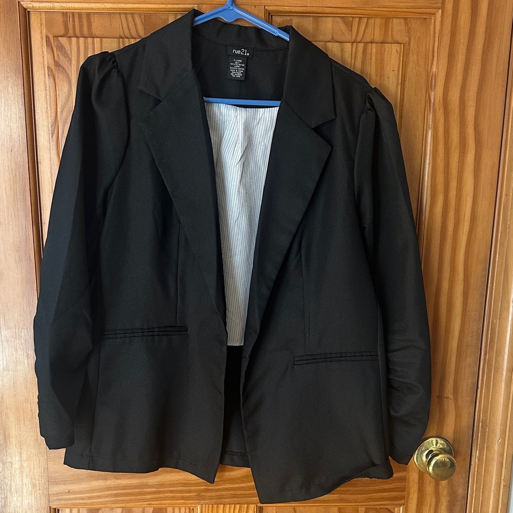 Rue21 Classic Black Blazer